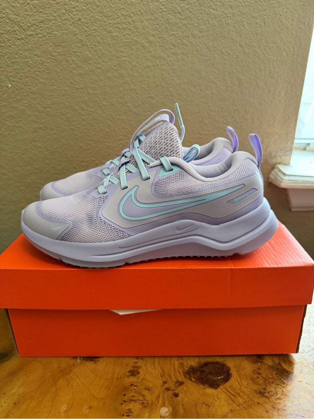 Nike Cosmic Runner GS Doll Purple Celestine Blue IH4052-530 Kids 4.5Y Women's 6